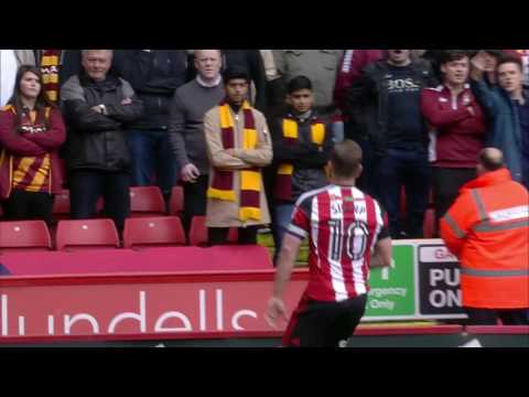 Blades 3-0 Bradford - match action