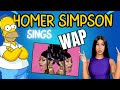 Homer Simpson Sings WAP AI Cover