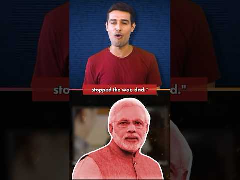 Modiji ne WAR Rukwa di Papa! 😭