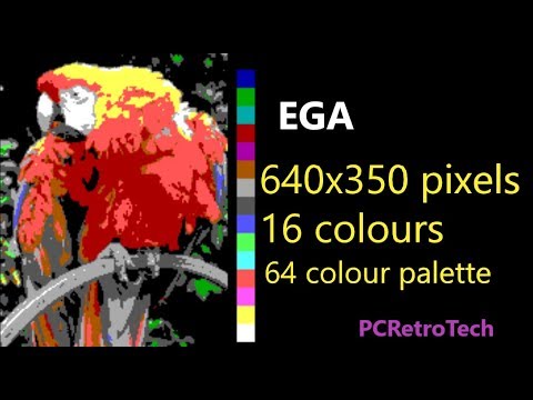 The IBM Enhanced Graphics Adapter (EGA)