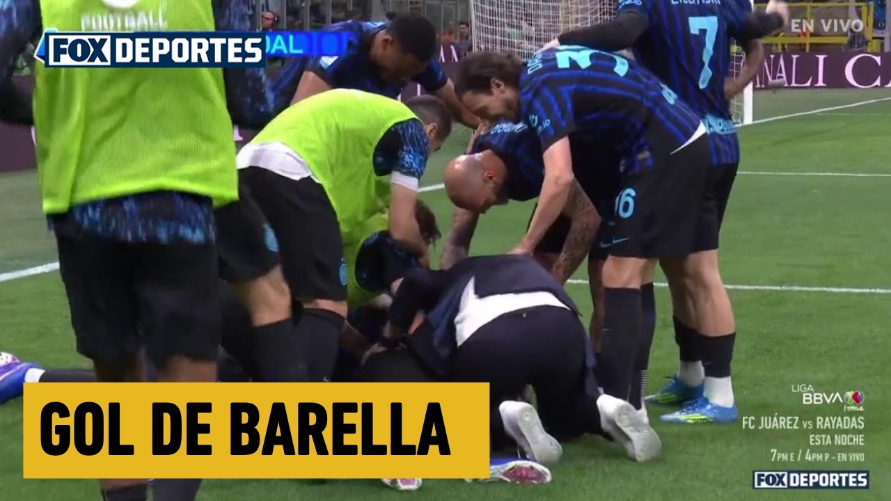 🥳 GOL DE BARELLA | Inter 5-1 Roma | Jornada 31 | Serie A 2026