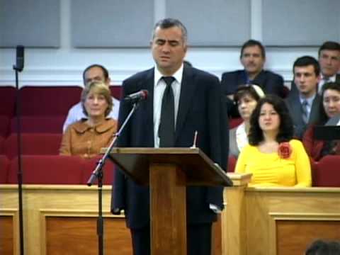 Marturia fratelui Sergiu Nichescu din Orsova la First Romanian Baptist Church of Atlanta