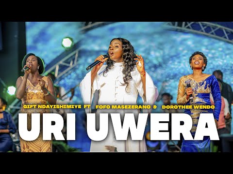 Gift Ndayishimiye - Uri Uwera ft Florence Fofo & Dorothee Wendo (Official Live Recording)