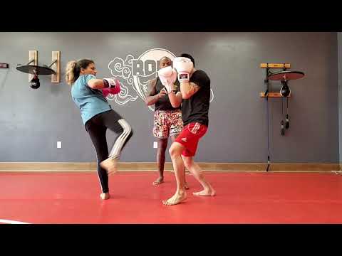 RONIN MUAY THAI samurai kick block evasion series