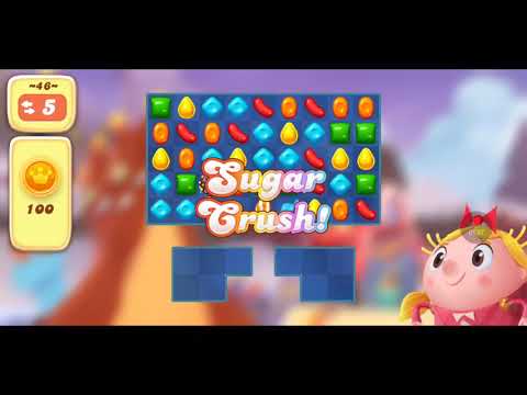 Candy Crush Tales Level 46 ~ FULL STORY ~ Attach the Cart to the Train