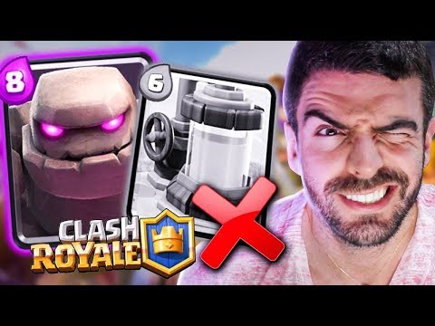O MAIS NOVO DECK DE GOLEM SEM COLETOR DE ELIXIR NO CLASH ROYALE!