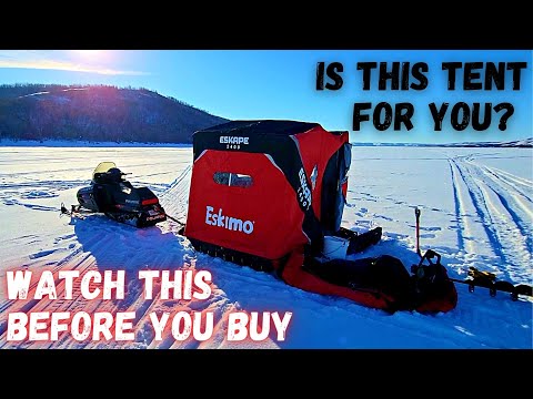 Eskimo Eskape 2400 Maiden Voyage &amp; Review (Polaris Indy 500)