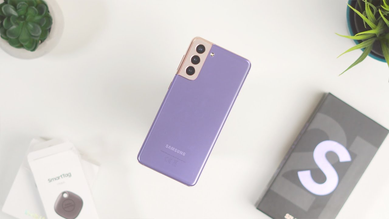Samsung Galaxy S21 Phantom Violet Unboxing