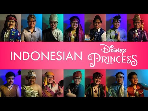 MEDLEY DISNEY PRINCESS BAHASA DAERAH INDONESIA