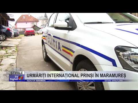 Stire 6 URMĂRIȚI INTERNAȚIONAL PRINȘI ÎN MARAMUREȘ