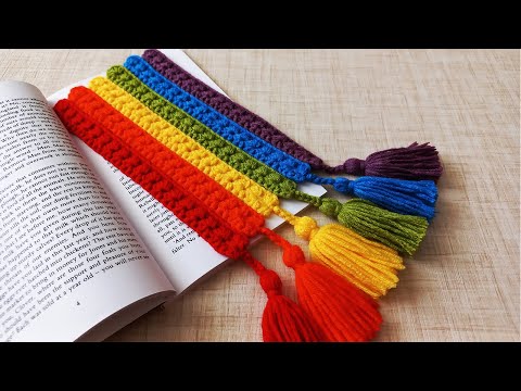 crochet simply bookmark pattern | How to crochet the simply daisy bookmark pattern
