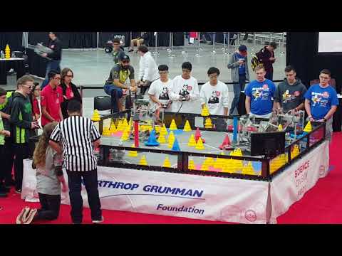 VEX In The Zone World Championship Science Division Q127 6403B 1248B vs 3264N 359X