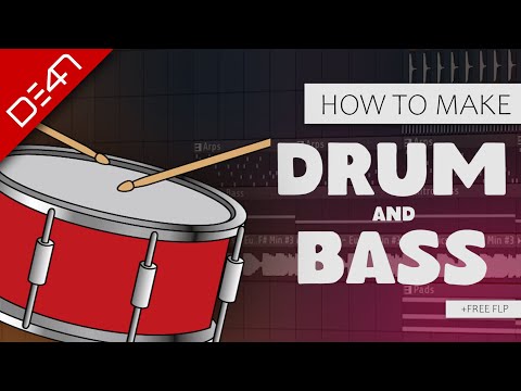 How To Make Drum & Bass - FL Studio Tutorial (+FREE FLP)