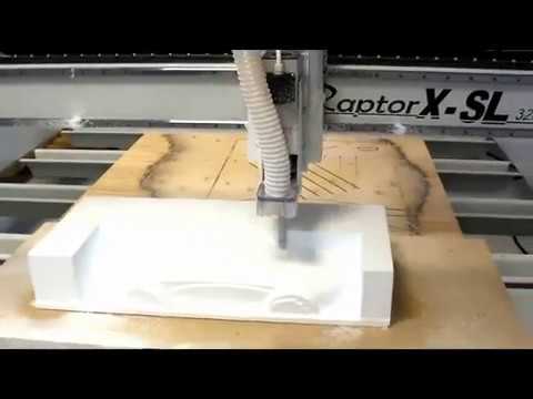 3D CNC-Fräsen von EPS Schaum Styropor