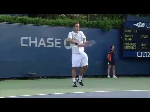 Marsel Ilhan - Fernando Verdasco (Us Open 2011) Highlights