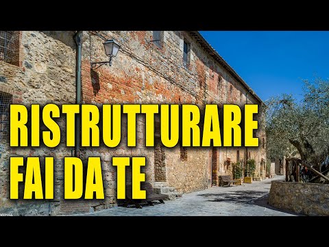 RISTRUTTURAZIONE FAI DA TE: storia di un rustico dimenticato