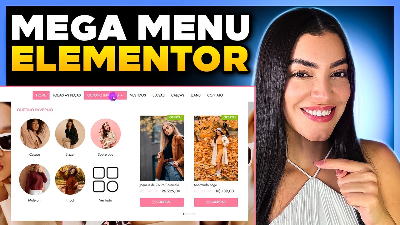 Como Criar um MEGA MENU com Elementor Pro e WordPress [Passo a Passo]