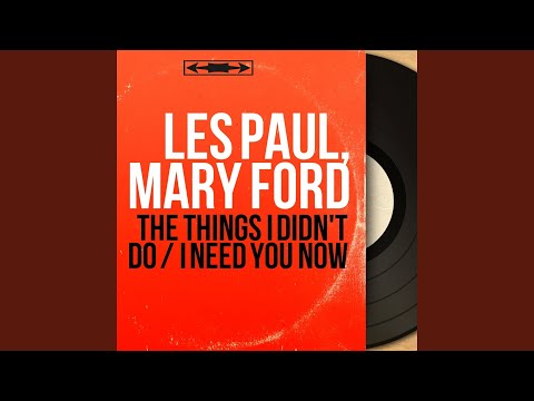 The Things I Didn't Do