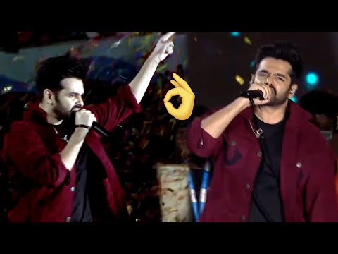 Ram Pothineni Superb Singing Performance @ Andhra King Taluka Musical Concert