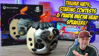 WEIRD AS HELL Panda Head Speaker That Works Great With The Nintendo Switch! Gravastar Mozart