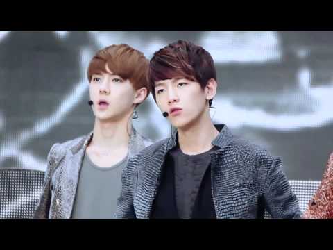 [1080P]120608 KBS Music Bank Special in Jeonju - Mama Baekhyun fancam
