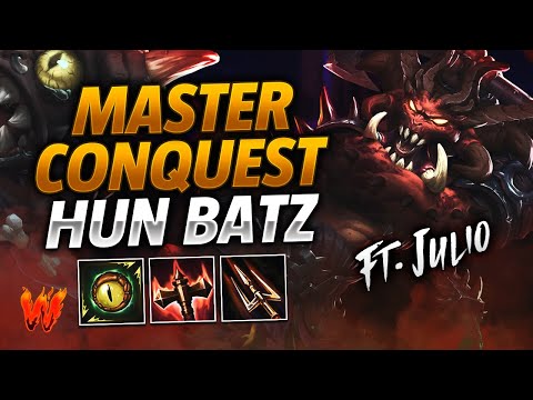 HUN BATZ, ROMPIENDO EL EARLY BASTO - Warchi - Smite Master Conquest
