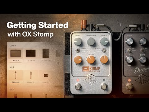 Universal Audio OX Stomp Dynamic Speaker Emulator 2023 - Present - Silver image 13