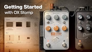 Video thumbnail for Getting Started with OX Stomp Dynamic Speaker Emulator by Universal Audio