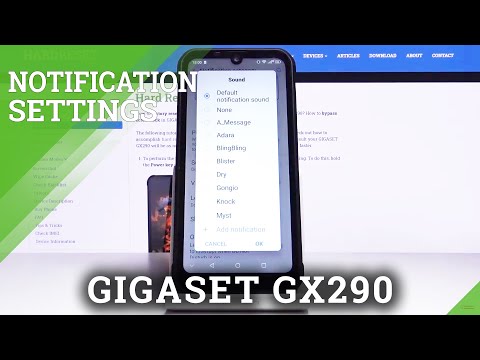 How to Manage Notifications in Gigaset GX290 - Change Voicemail Notification