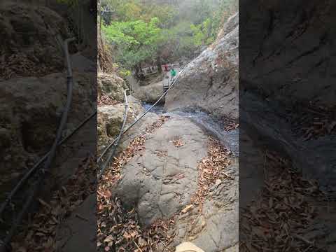 Caída de Agua, El Salto En Pacayas, La Laguna, Chalatenango, El Salvador.