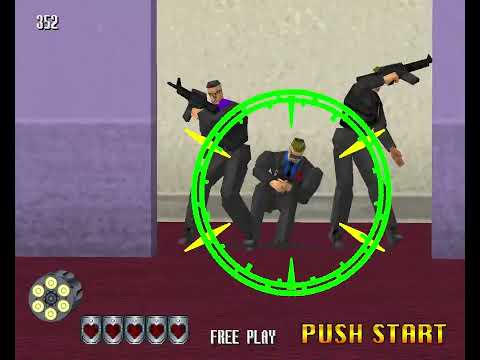 Virtua Cop 2 (バーチャコップ 2) Model 2 Japan Arcade Full Playtrough Score 549,493