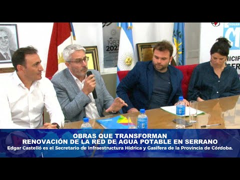 RENOVACIÓN DE LA RED DE AGUA POTABLE EN SERRANO