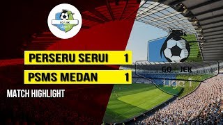 Hasil Laga Liga 1, Perseru Serui Harus berbagi Poin saat Menjamu PSMS Medan
