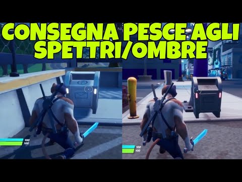 DELIVER FISH TO THE GHOSTS/SHADOWS! FORTNITE MEOWS-STYLE CHALLENGE SHADOWS OR GHOSTS!