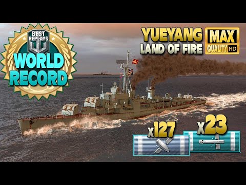 NEW Destroyer Yueyang World Record - World of Warships
