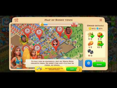 TOWNSHIP LEVEL 82 MAKING QUEUE OF ORDERS.. 🚁🚁🚁