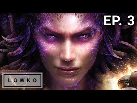 StarCraft 2: Heart of the Swarm Campaign in Real Scale with Lowko! (Ep. 3)