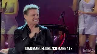 LUIS MIGUEL Santa Claus llegó a la ciudad  Bs As ARGENTINA CAMPO DE POLO TOUR 2024 17 12 24