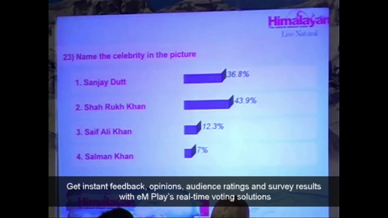 eM Play - Audience Response System
