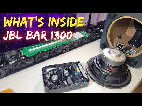 JBL BAR 1300 Full Teardown | What's Inside JBL BAR 1300 Soundbar + Sound Test
