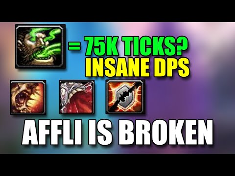 70k Drain Life Ticks Affliction Is Disgustingly Broken - 10.0.5 - This Warlock Spec Is Nuts