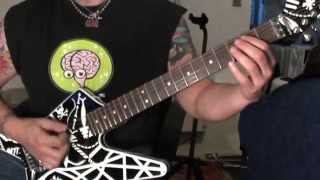 How to play Van Halen Everybody Wants Some on guitar