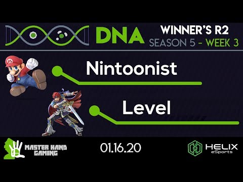 DNA S5:W3 - Nintoonist (Mario) vs Level (Luigi, Roy) - Winner's R2