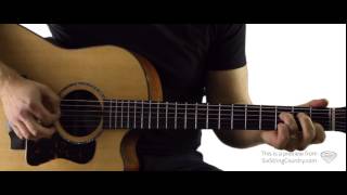 Who I Am With You - Guitar Lesson and Tutorial - Chris Young