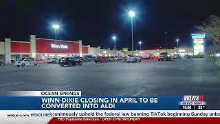 Ocean Springs Winn-Dixie location to convert to city’s second ALDI store