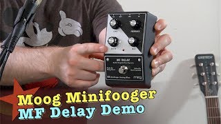Video thumbnail for Moog MF Delay - DEMO! by Jeff Starr's Not Bad Films