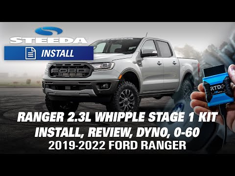 2019-2022 Ranger: Whipple 2.3L EcoBoost Stage 1 Kit | Install, Dyno, 0-60 MPH