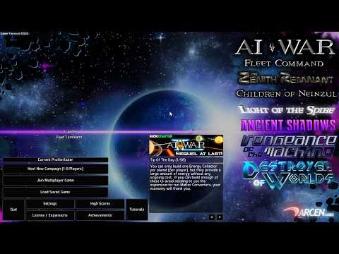 Let's Try a no death run of AI War FLeet Command vs 8.3 ai? is this game beatable?......