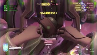 シンメトラとDVAの合わせ技強すぎww#オーバーウォッチ#DVA#シンメトラ