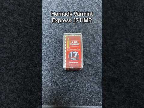 Hornady Varmint Express .17 HMR #gun #ammo #17hmr #america #shorts